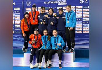 Юные конькобежцы завоевали медали на чемпионате мира