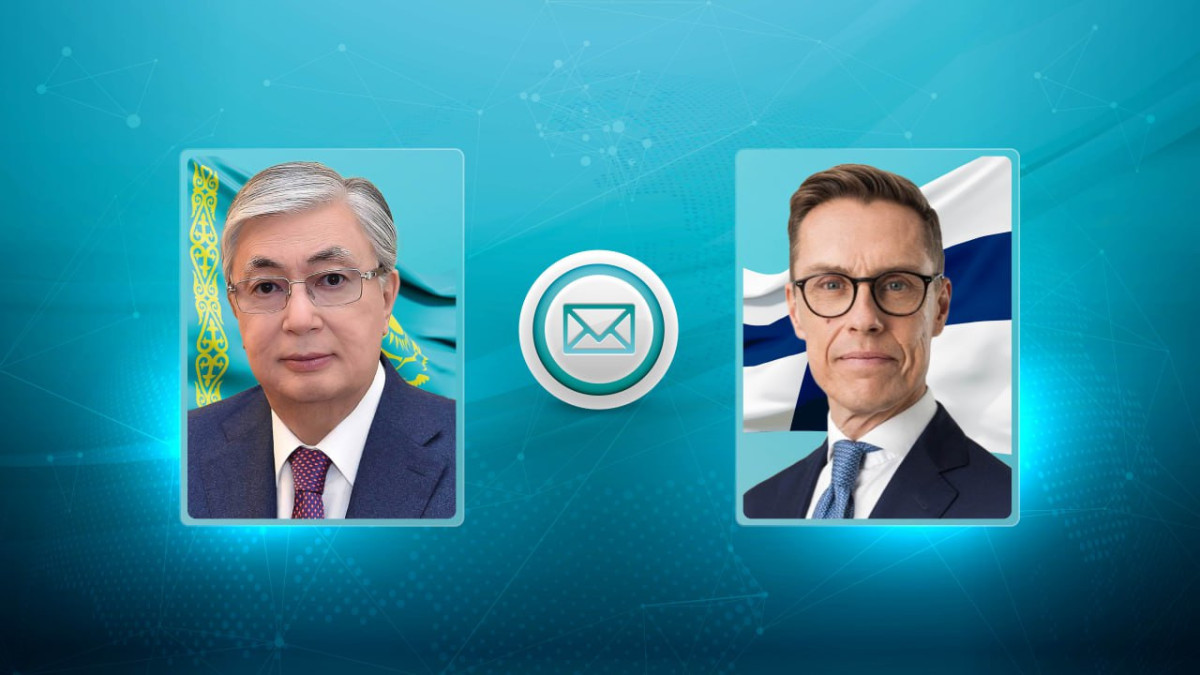 Касым-Жомарт Токаев поздравил Александра Стубба с избранием на пост Президента Финляндии