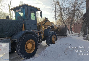 Елордадан бір күнде 37 мың текше метр қар шығарылды