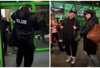 Группа Blue станцевала под домбру в Астане