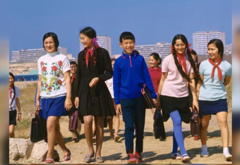 Фото актауских школьников 1973 года поделился исторический паблик