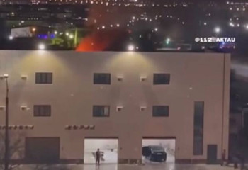 Ақтауда өрт кезінде шетелдік азаматты күйік шалды