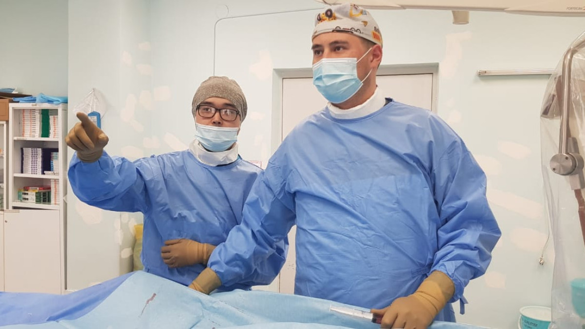 Интервенционные хирурги в Алматы спасли жизнь мужчине с критическим состоянием перед инфарктом