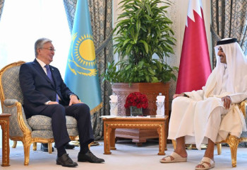 Қасым-Жомарт Тоқаев Қатар мемлекетінің әмірімен келіссөз жүргізді