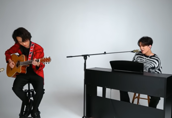 Димаш Кудайберген записал трек с братишкой Мансуром