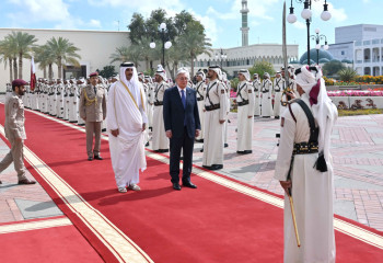 Kassym-Jomart Tokayev held talks with Amir of Qatar Sheikh Tamim bin Hamad Al-Thani