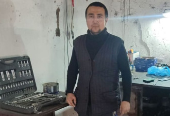 Түркістандық тұрғын мемлекеттік грант арқасында көлік жөндеу орталығын дөңгелетіп отыр