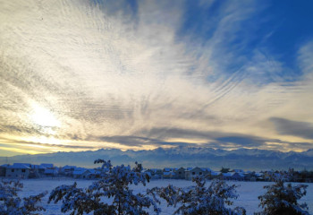 В четверг +13, в субботу -21: в Алматы резко придет сильный мороз