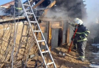 Павлодарда өрттен бір адам қайтыс болды