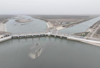 Состояние плотины в Туркестанской области проверил глава МЧС Чингис Аринов