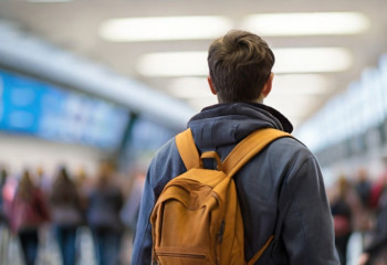 Студент вуза летает на пары на самолёте