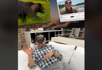 Маргулан Сейсембай показал как пользоваться Apple Vision Pro