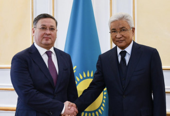 СІМ басшысы Иманғали Тасмағамбетовпен кездесу өткізді