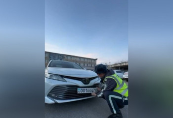 Шымкентте «егіз» көліктер анықталды