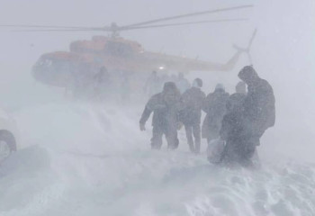 Абай облысында құтқарушылар әйелдер мен балаларды эвакуациялады