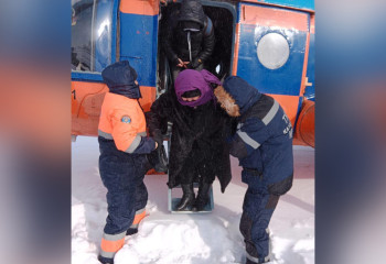 140 человек эвакуировали из снежных заносов в области Абай
