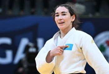 Казахстан завоевал первую медаль турнира по дзюдо Grand Slam в Баку