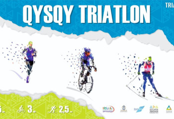 QYSQY TRIATLON: ауа райына байланысты жарыс уақыты өзгертілді