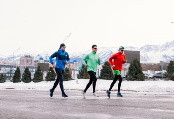 В Алматы 25 февраля пройдет юбилейный зимний забег Winter Run 2024