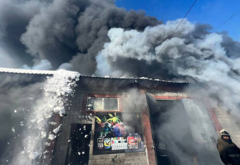 Алматыда қоймадағы өрт толығымен сөндірілді