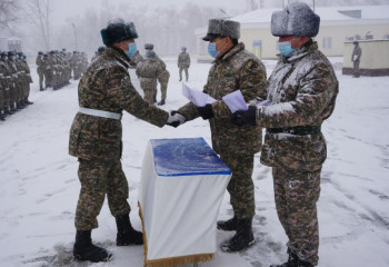 Первый выпуск состоялся в военном институте Алматы
