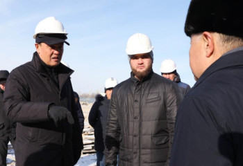 Ербол Қарашөкеев Жамбыл облысындағы құрылыс нысандарын тексерді