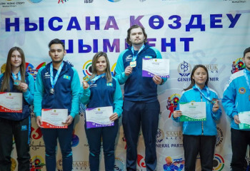 В Шымкенте завершился командный чемпионат страны по пулевой стрельбе