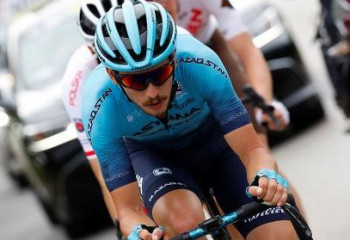 Гонщик «Астаны» остановился в шаге от пьедестала на «Волте Алгарви»