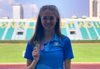 Kazakh athletes win medals at Asian Championships
