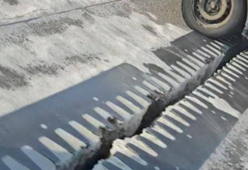 Семейдегі аспалы көпірден ақау шықты