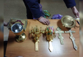 В Костанае мужчина обокрал церковь
