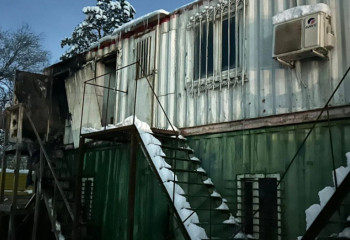 Мужчина пострадал от пожара в Алматы