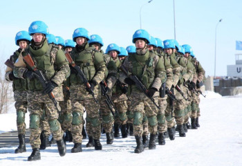 Бітімгерлік контингент Голан жоталарына аттануға әзір