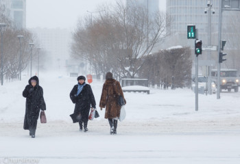 Қай өңірлерде 45 градус аяз сақталады?