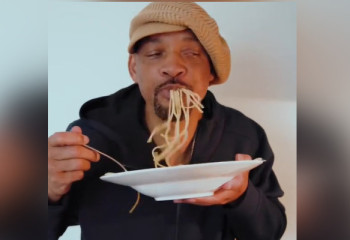 Уилл Смит создал видео-мем, как он ест спагетти, чтобы потроллить AI