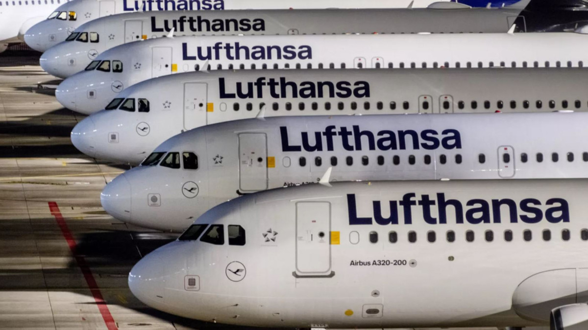 В Германии бастует наземный персонал Lufthansa