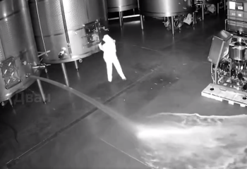 Испанияда белгісіз біреу 60 мың литр шарапты төгіп тастады