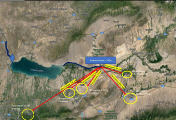 Резко повысился уровень воды на реке Или Алматинской области