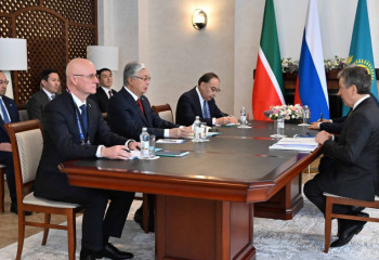 Президент «Татнефть» ЖАҚ бас директоры Наиль Магановты қабылдады