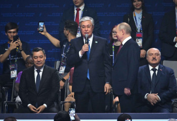 Касым-Жомарт Токаев посетил церемонию открытия «Игр будущего»