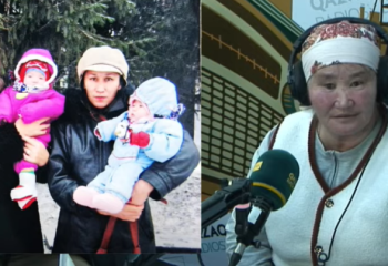 Егіз баласын 20 жыл бұрын жоғалтып алған ана елден көмек сұрады