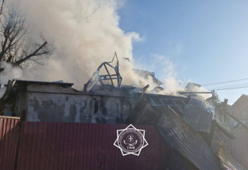 Алматы облысында жеке тұрғын үйде өрт шығып, бір адам ауруханаға түсті