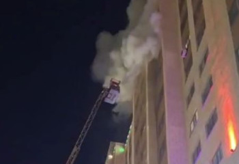 Пожар произошёл в многоэтажке Астаны