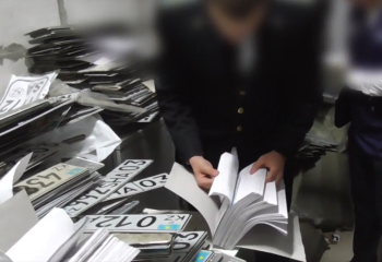 Шетелден келген 68 көлікті заңсыз тіркегендер ұсталды