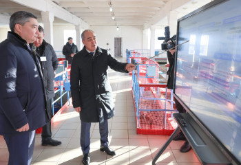 Olzhas Bektenov checks CHPP modernisation pace and familiarises himself with solving problems with water shortages in West Kazakhstan region