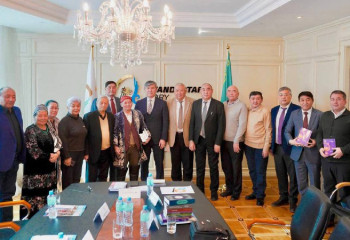 «Ұлы Дала» сериясымен жарық көрген кітаптардың тұсаукесері өтті