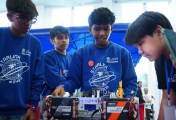 Астанада Орта Азиядағы ең ірі робототехника чемпионаты өтіп жатыр