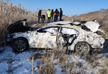 Жетісуда жол апатынан екі адам көз жұмды