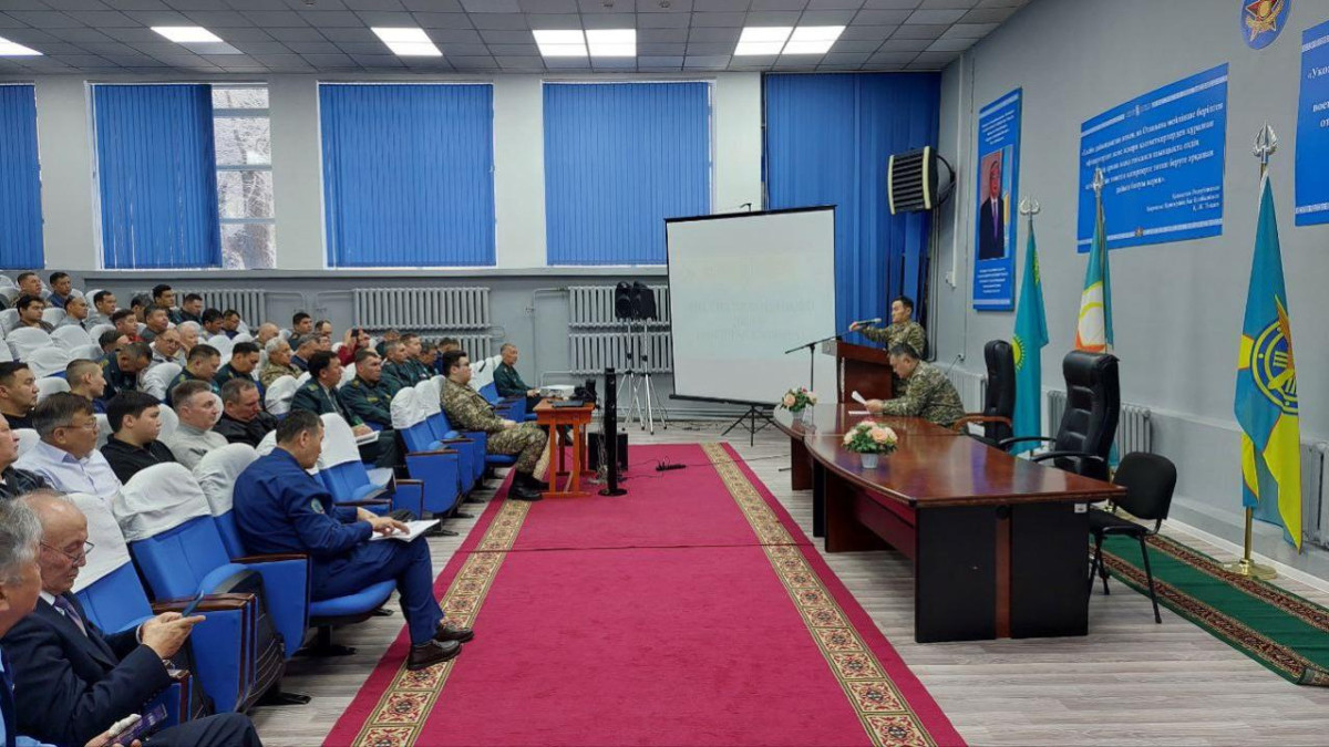Учебные сборы со школьными преподавателями НВП состоялись в Алматы