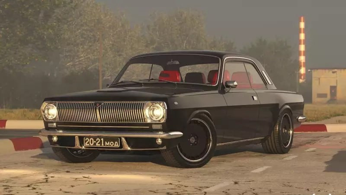 Дизайнер переосмыслил легендарный ГАЗ-24 в современном стиле